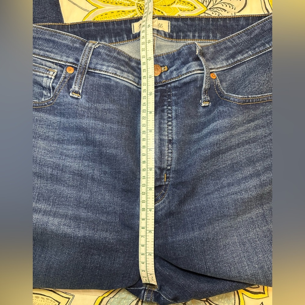 Madewell Curvy High-Rise Skinny Jeans, Size 33P (16 Petite) - Picture 8 of 9
